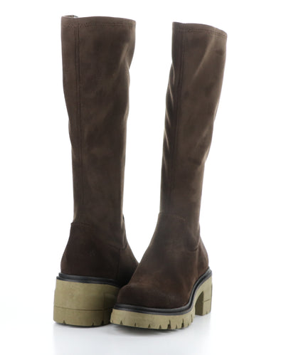 BC BRENNA-320 Dk Brown suede