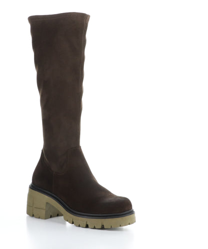 BC BRENNA-320 Dk Brown suede