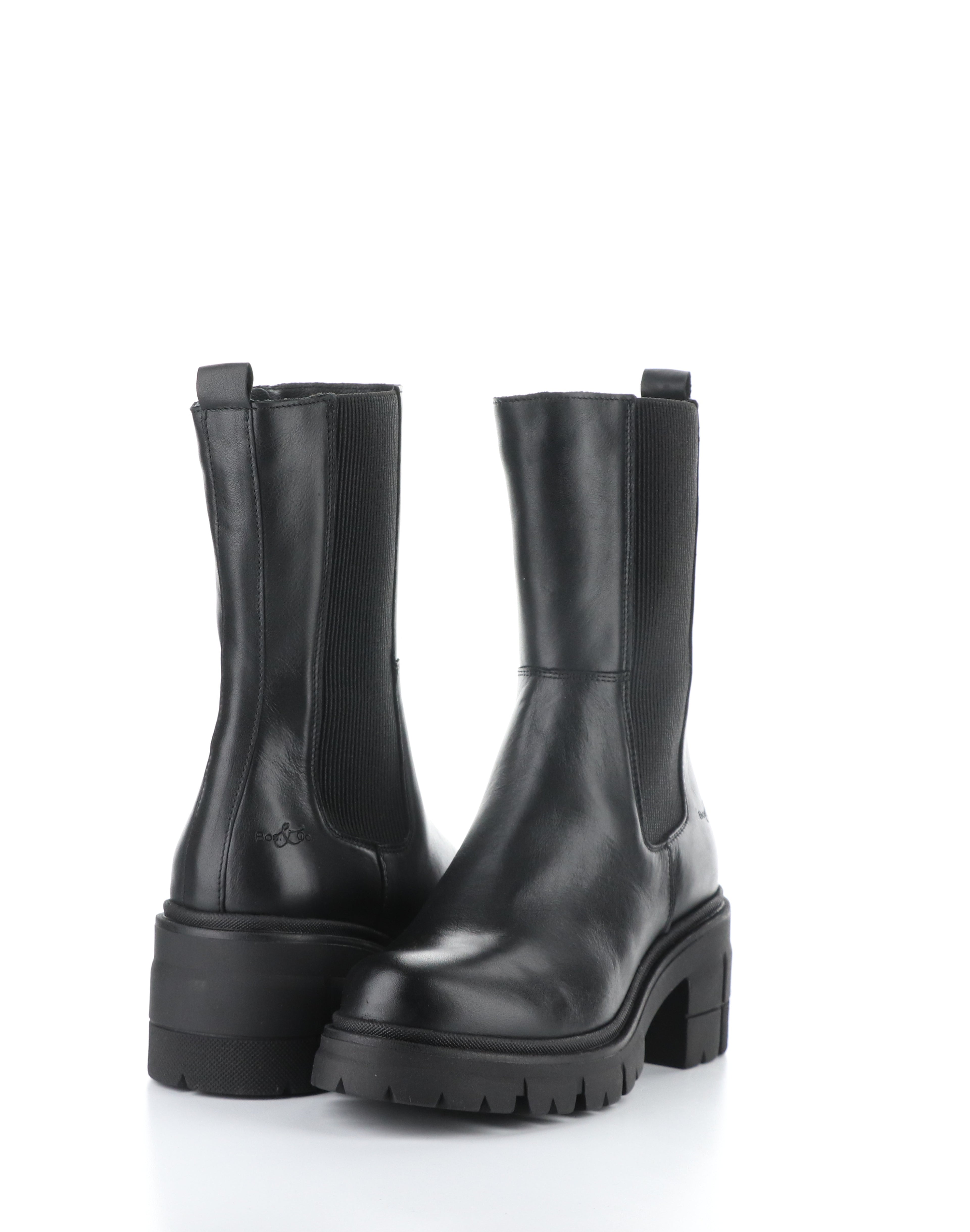 BC BRUNAS-330 Black leather