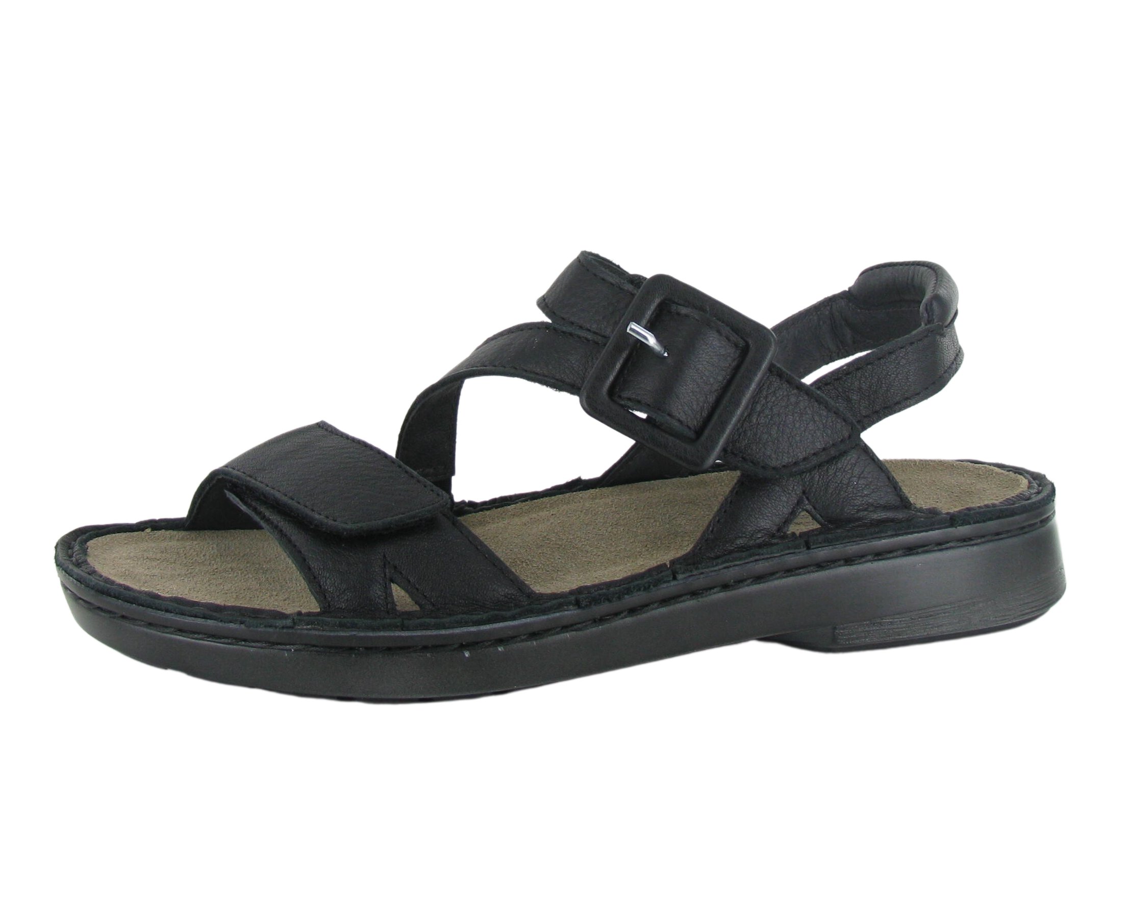 Naot Castelo Black Leather