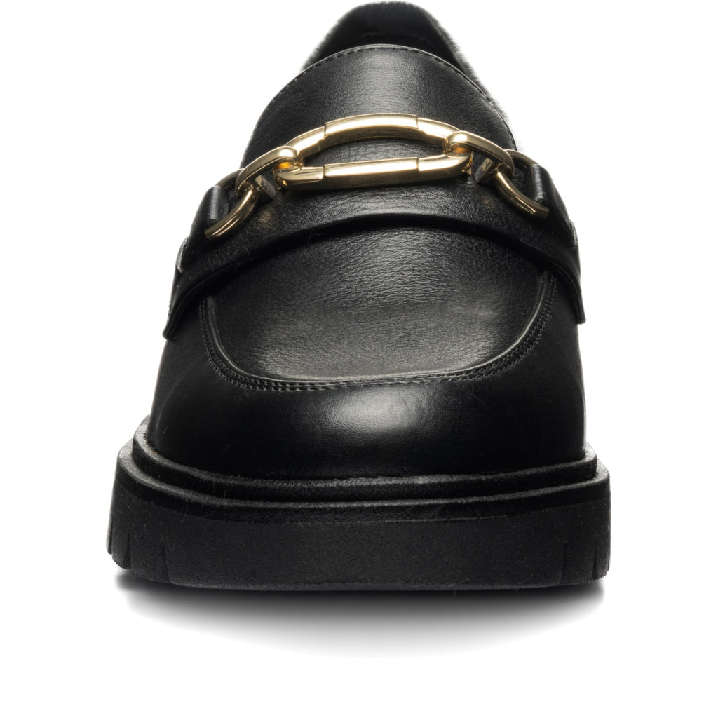 ara 1112-240 Camellia Black leather loafer