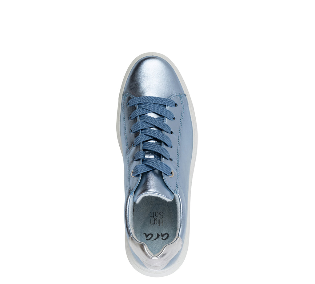 ara 496-210 Carol sky blue silver metallic leather
