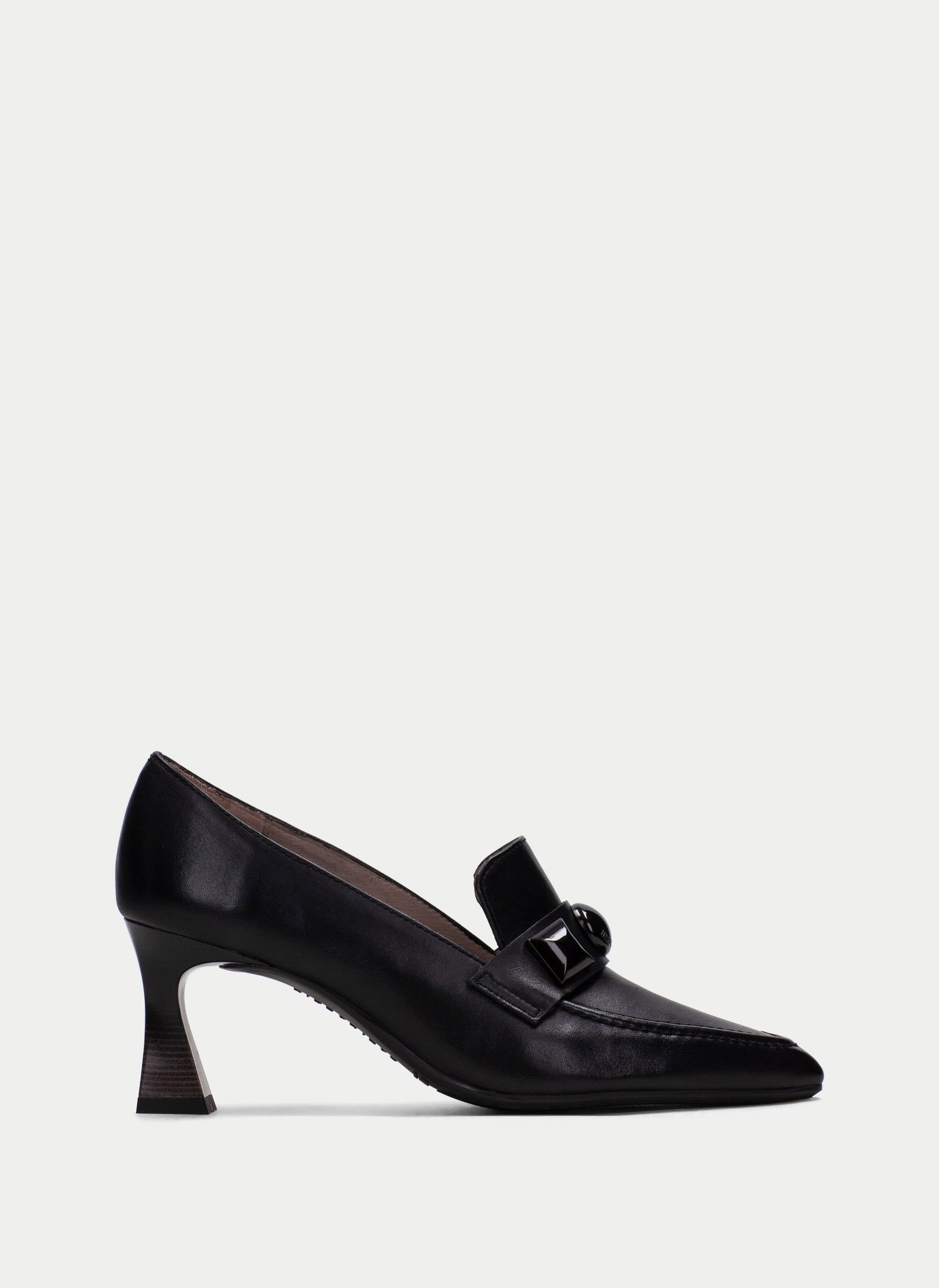 HSP 1353-280 BLACK HEEL LOAFER