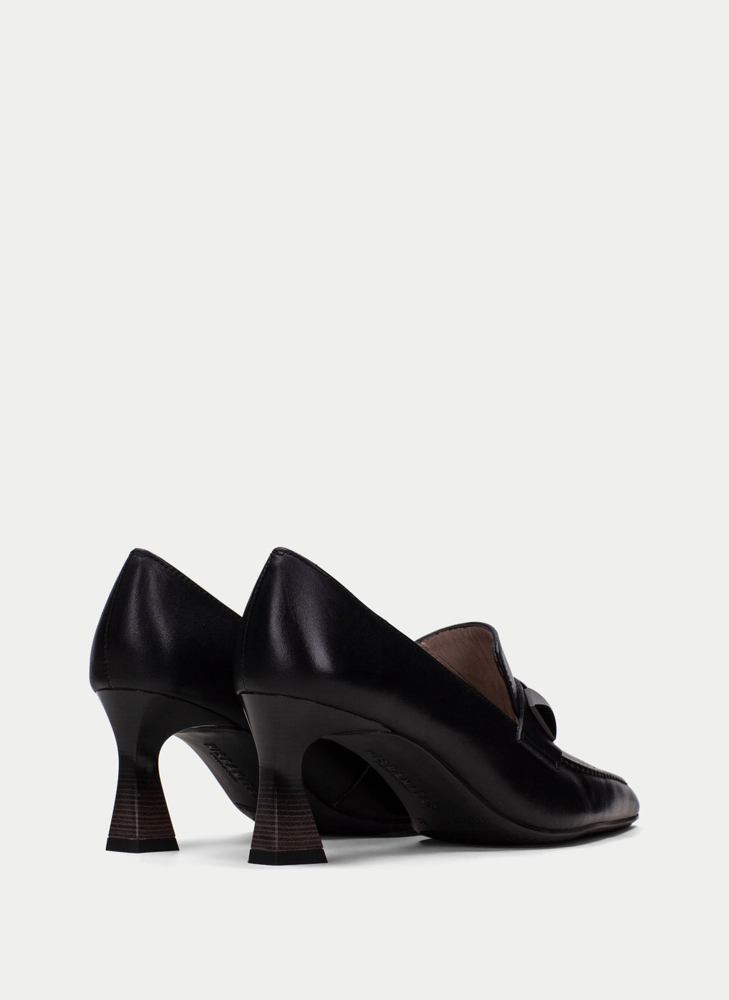 HSP 1353-280 BLACK HEEL LOAFER