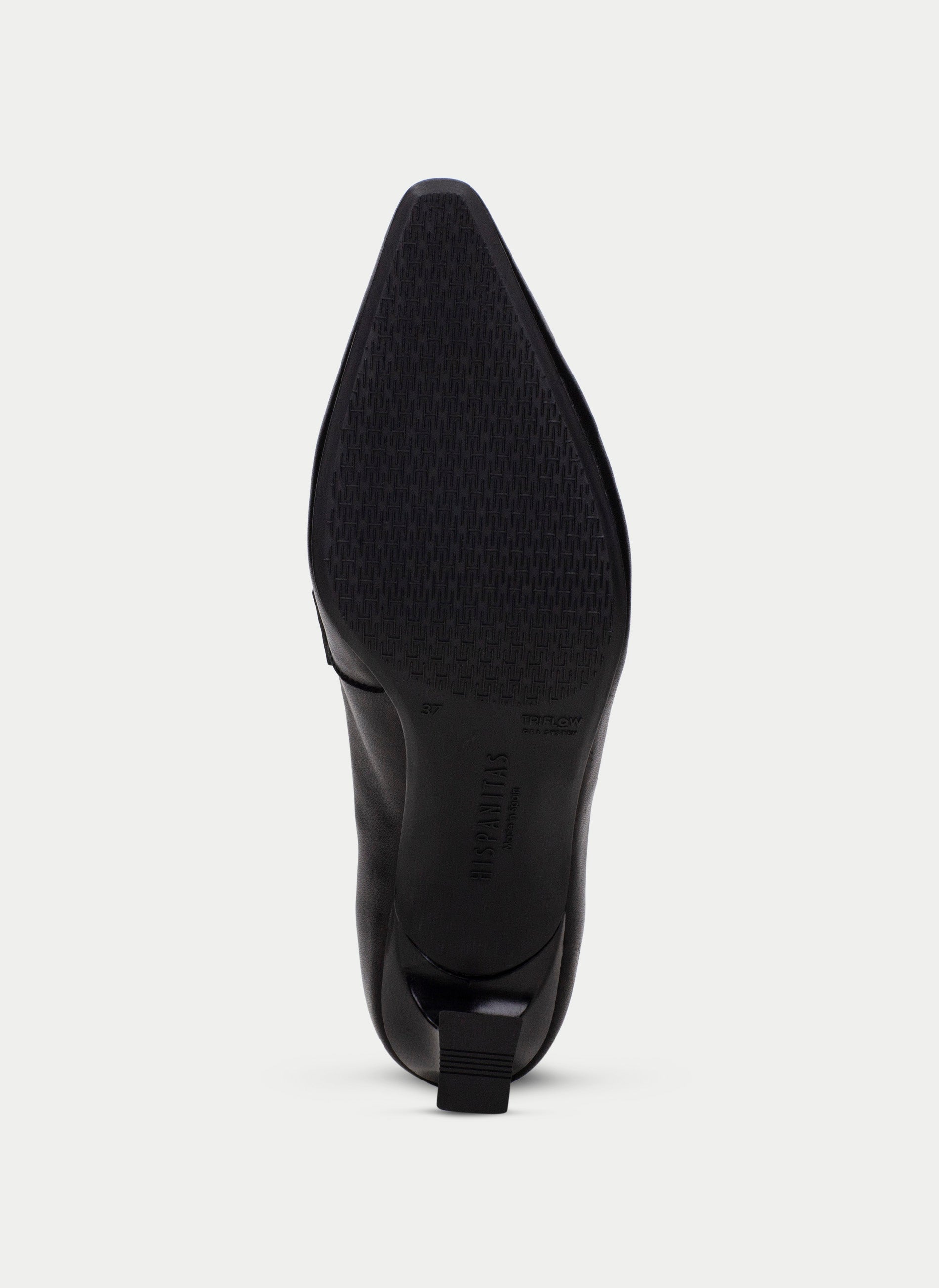 HSP 1353-280 BLACK HEEL LOAFER