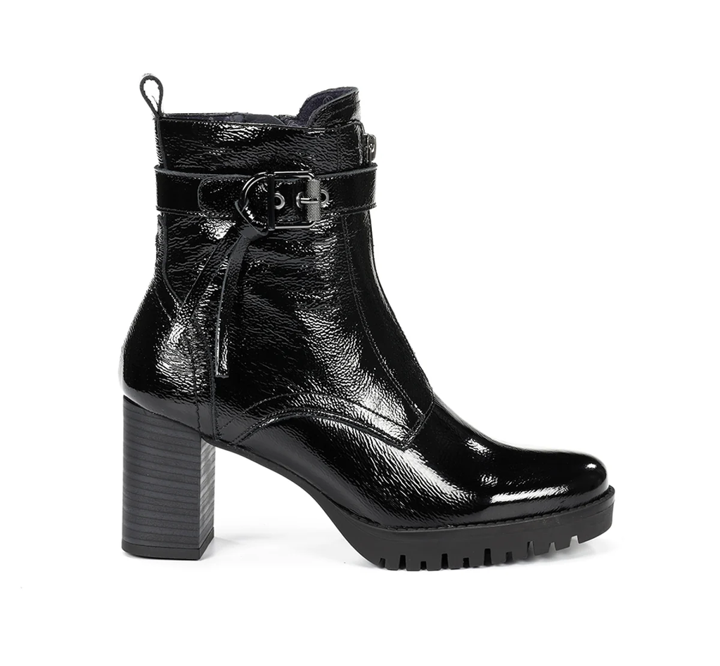 DOR 001-260 EVIE D9163 Black Ankle Boot