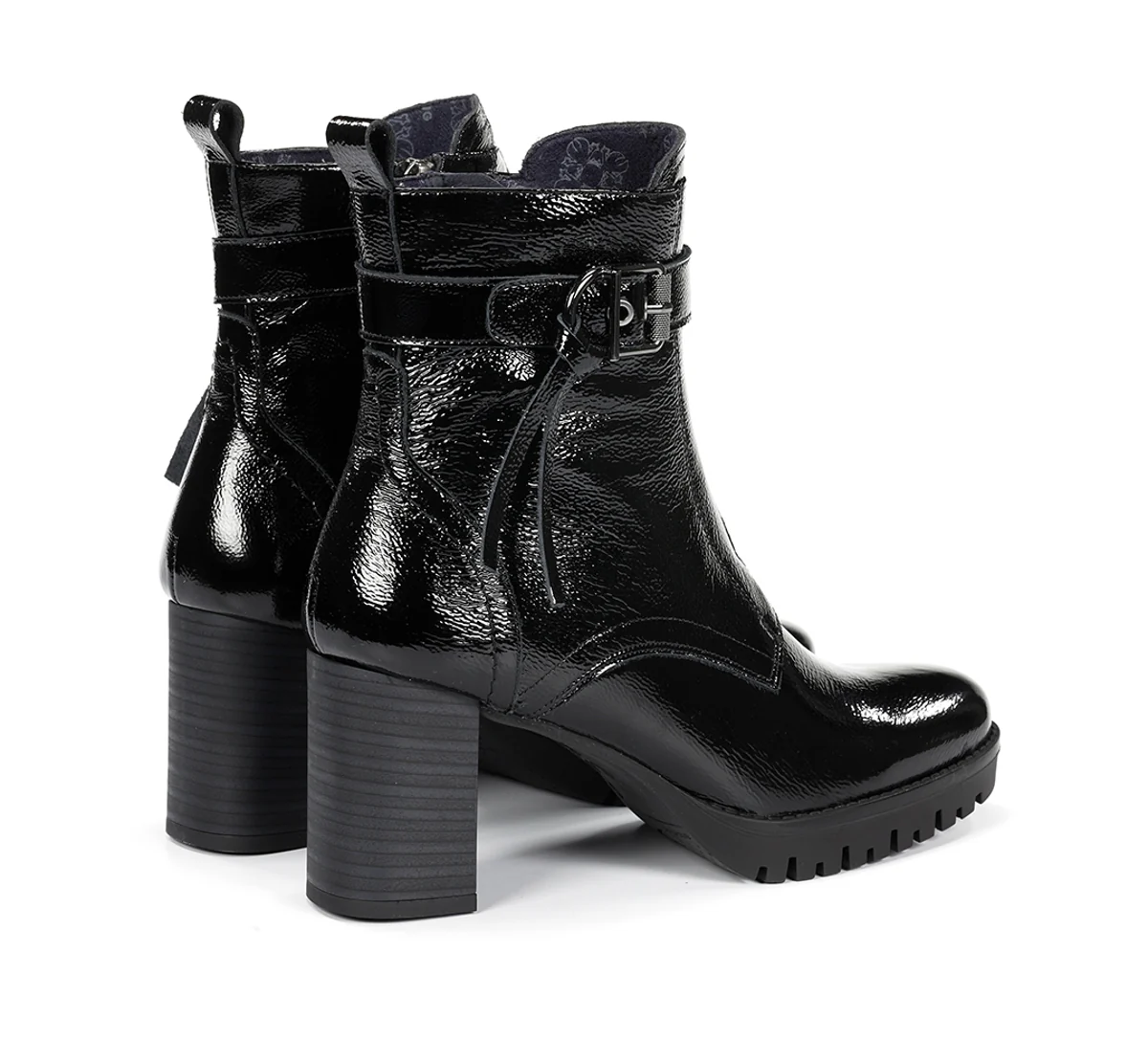 DOR 001-260 EVIE D9163 Black Ankle Boot