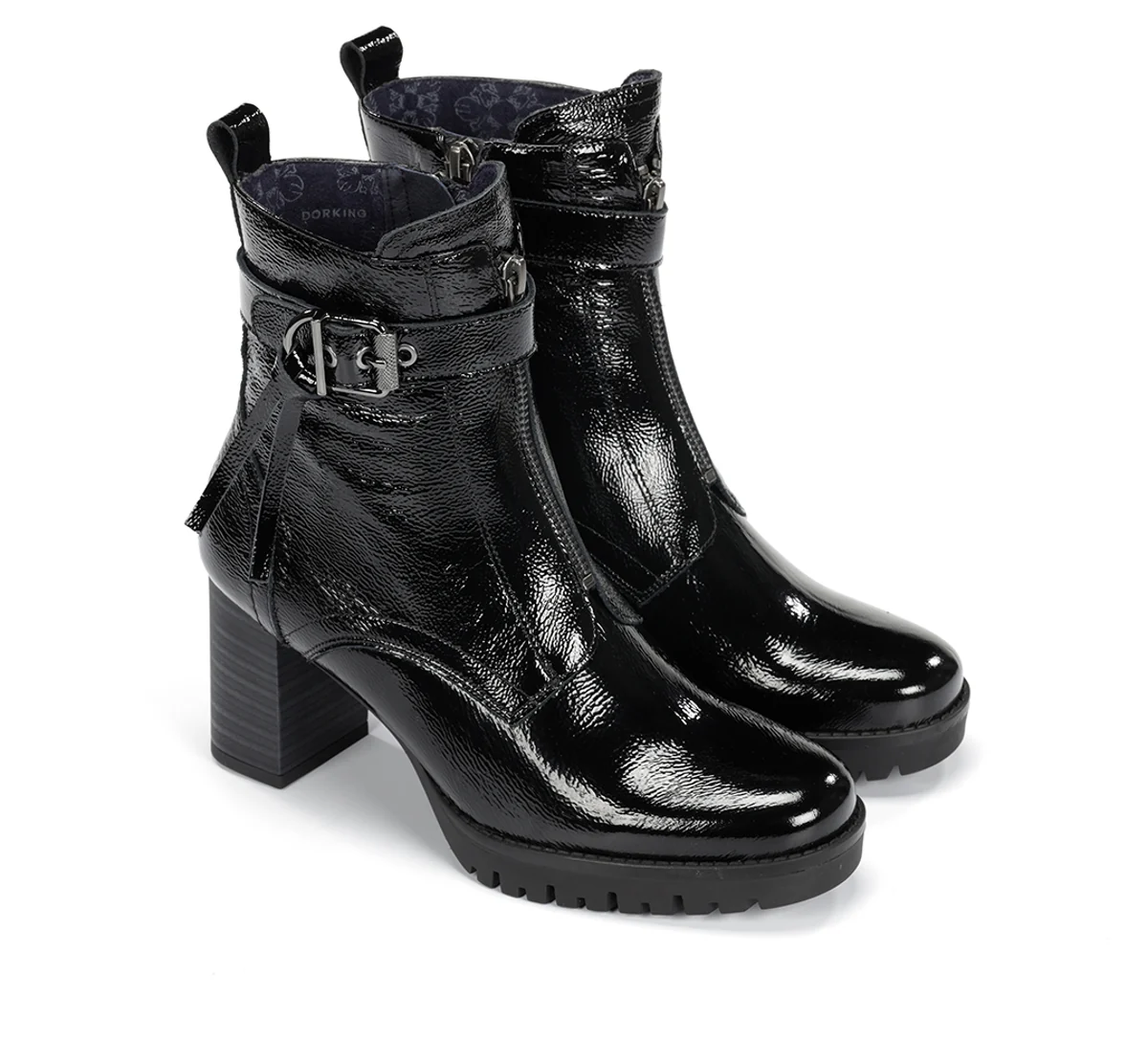 DOR 001-260 EVIE D9163 Black Ankle Boot