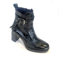 DOR 701-260 EVIE D9163 NAPLAK BOTELLA Ankle Boot Green Patent
