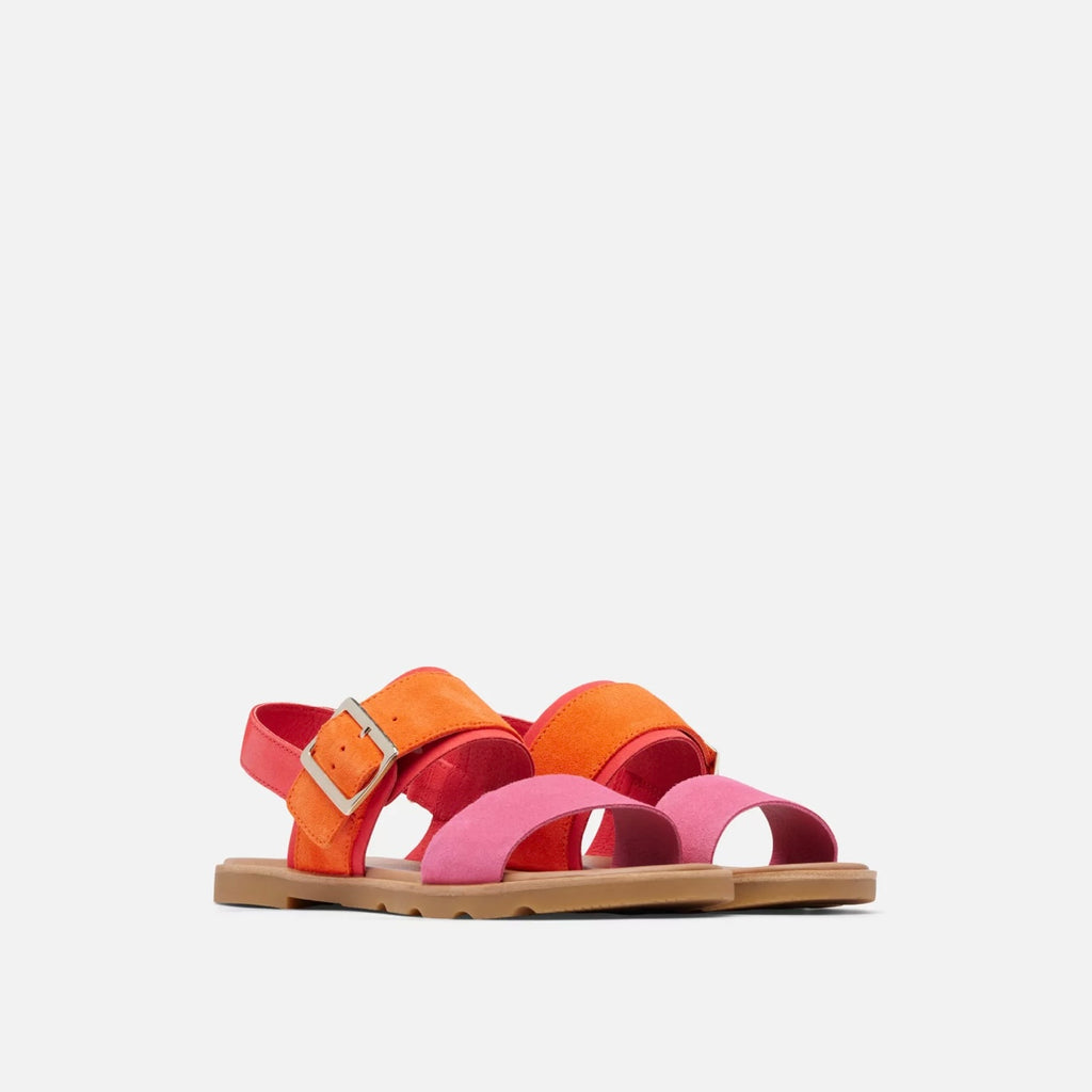 SRL 9113-100 ELLA™ III SLINGBACK WOMEN'S FLAT SANDAL Red Glow