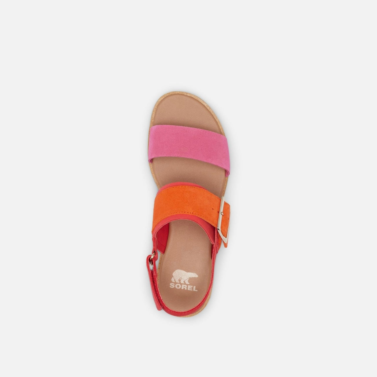 SRL 9113-100 ELLA™ III SLINGBACK WOMEN'S FLAT SANDAL Red Glow