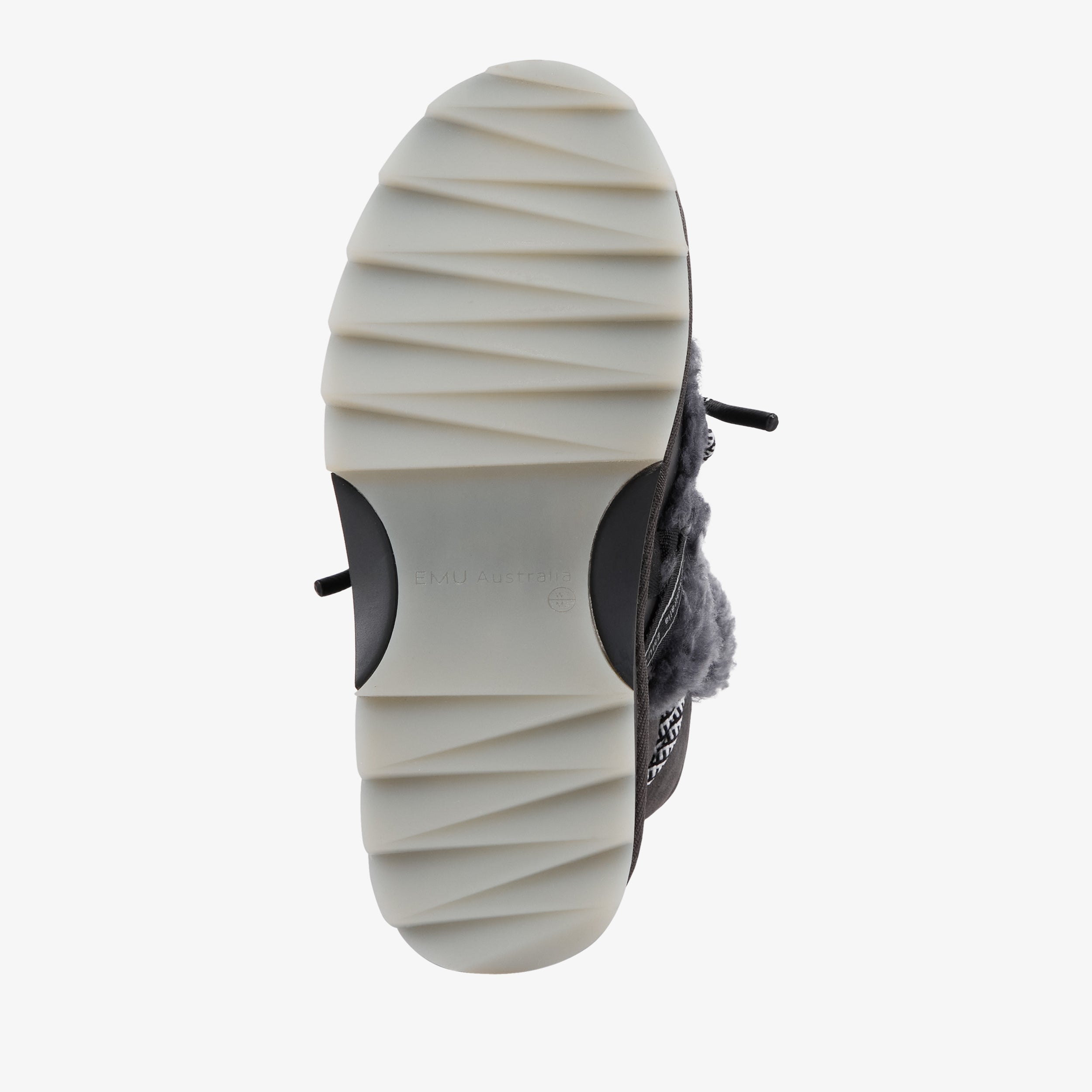 EMU 713-230 BLURRED TEDDY CHARCOAL SUEDE