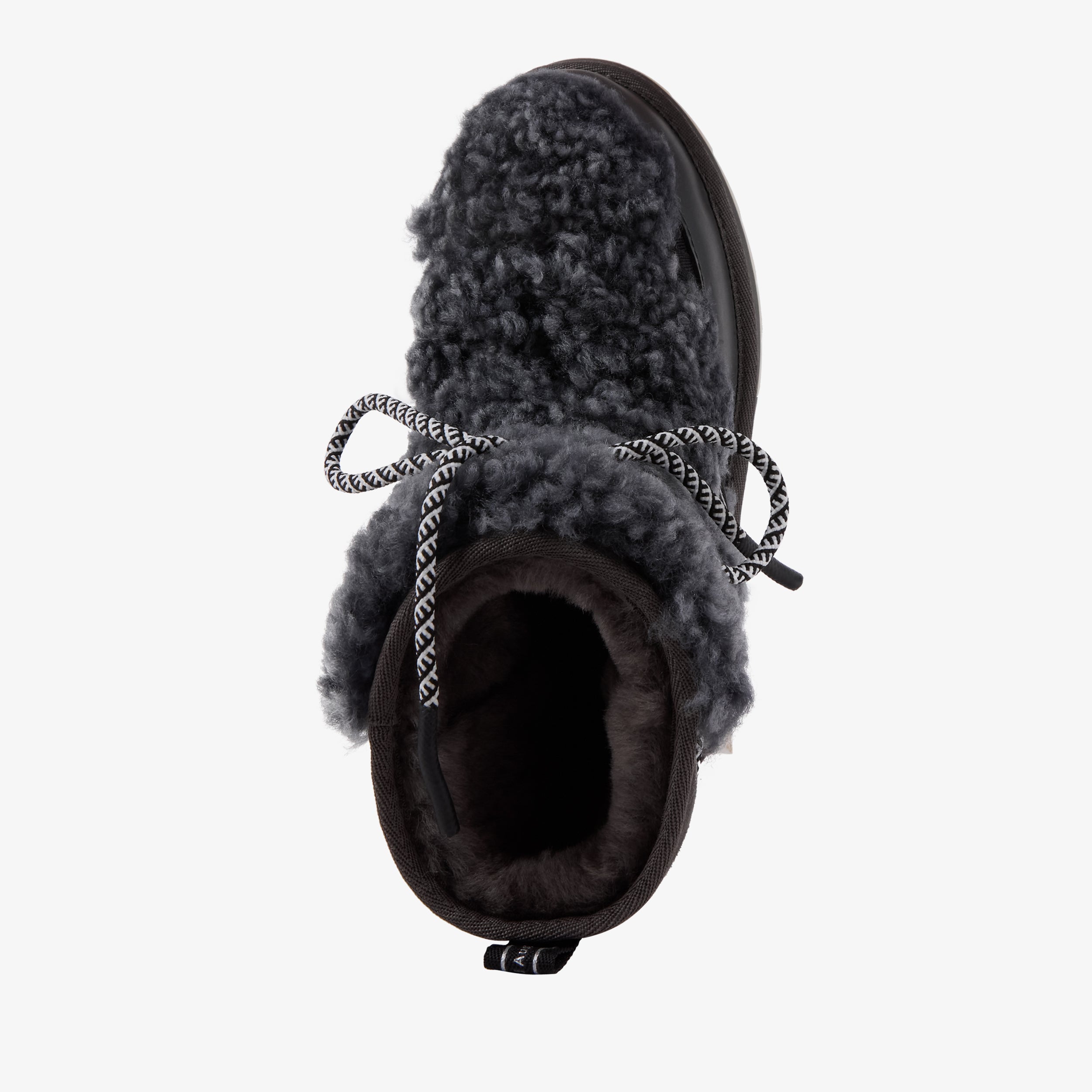 EMU 713-230 BLURRED TEDDY CHARCOAL SUEDE