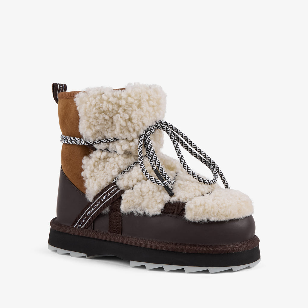 EMU 213-230 BLURRED TEDDY CHESTNUT