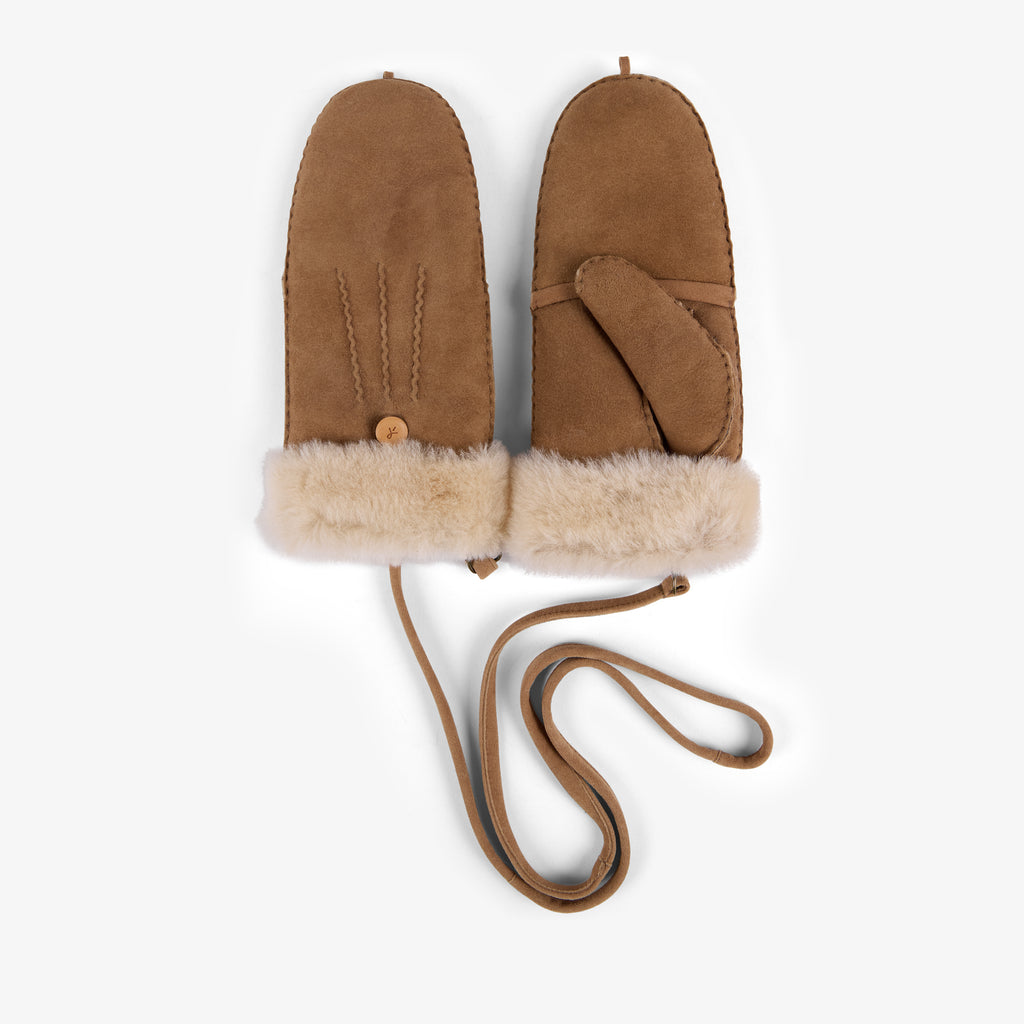 EMU MONTANA MITTENS-140 CHESTNUT