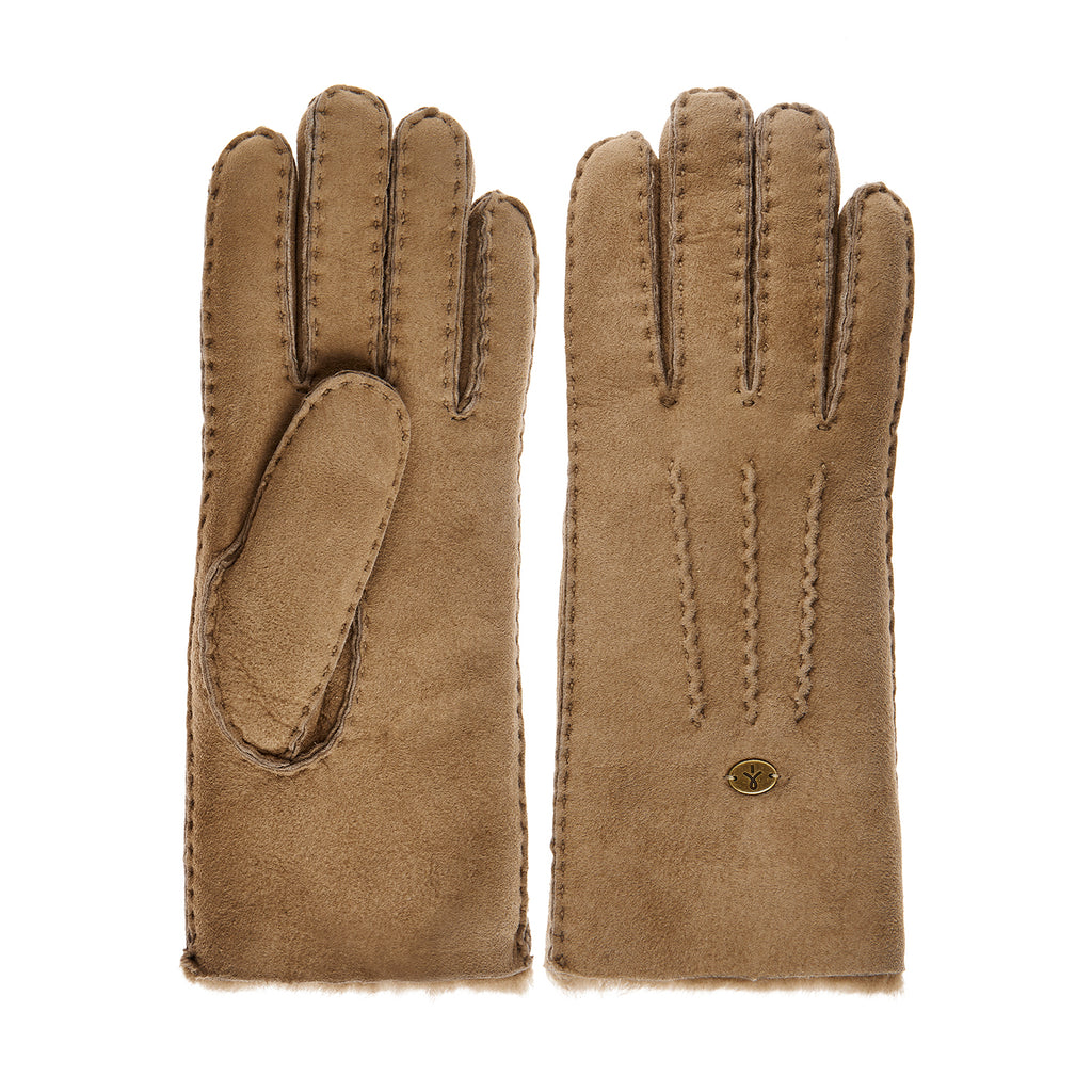 EMU BEECH FOREST GLOVES-140 MUSHROOM