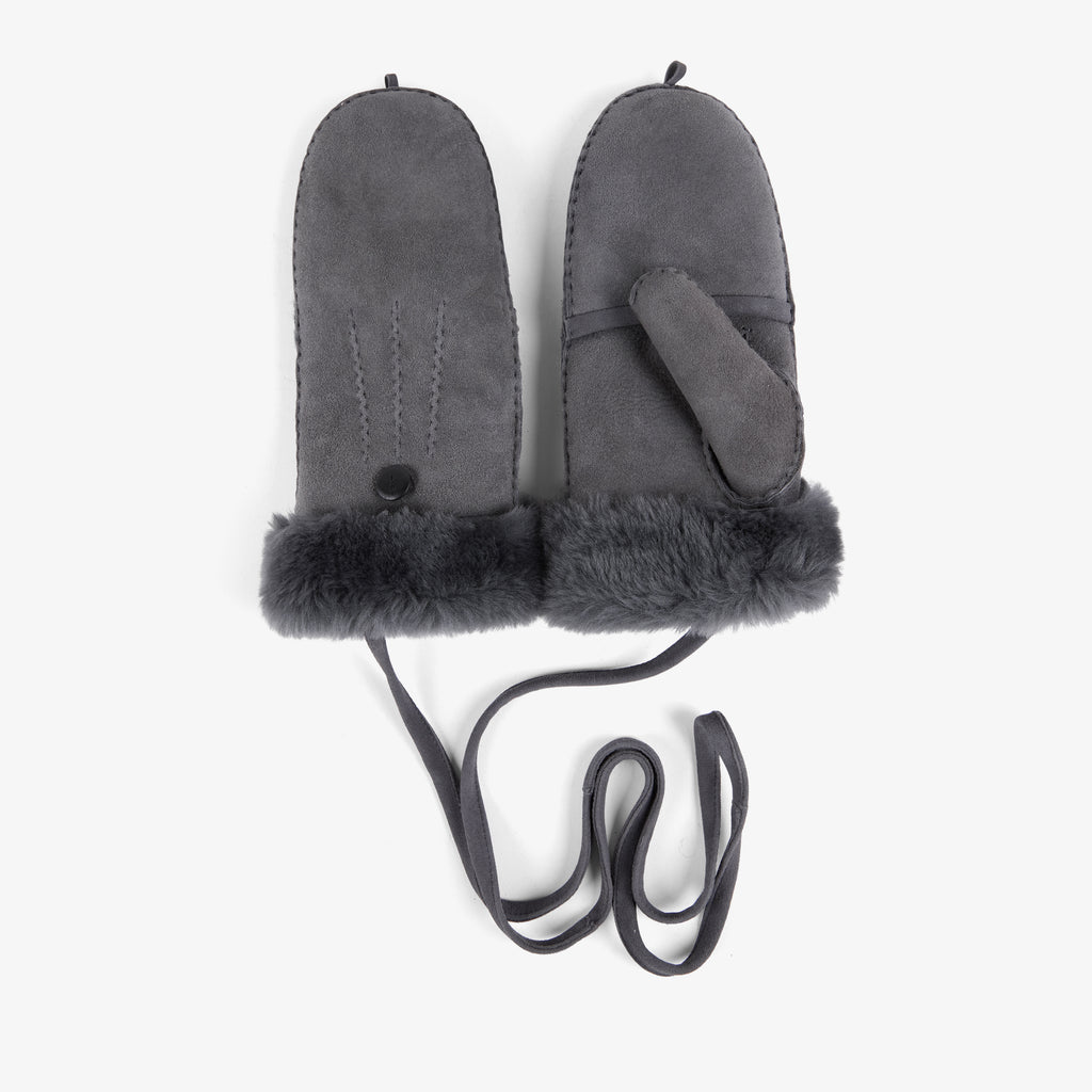 EMU MONTANA MITTENS-140 DARK GREY