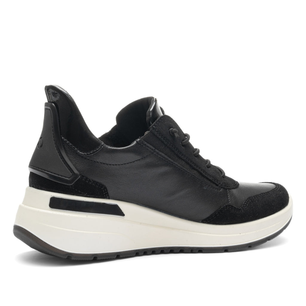 ara 1117-250 GALICIA BLACK SUEDE SNEAKER