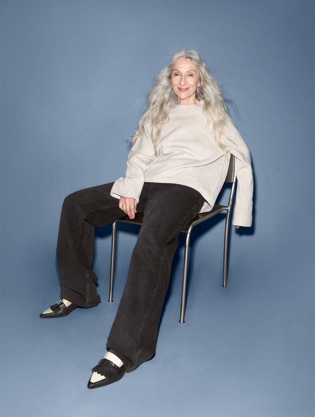 HSP 1415-275 DALI BLACK -MILK LOAFER