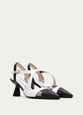 HSP 1429-300 NOVA BLK WHITE PUMP