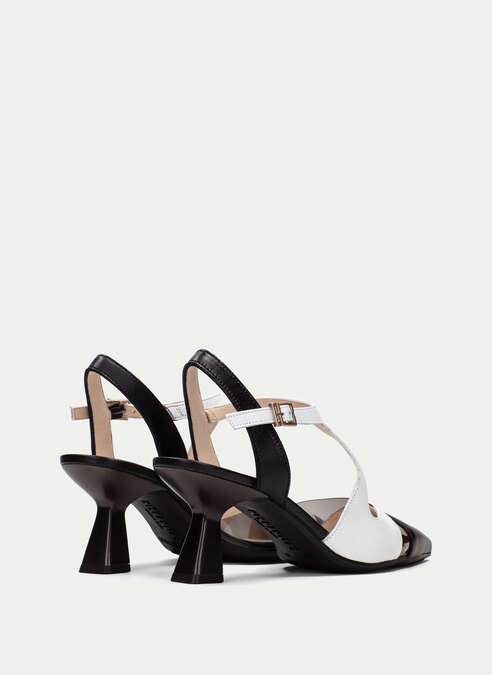 HSP 1429-300 NOVA BLK WHITE PUMP