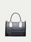 HSP 1434-220 BLK WHITE Tote bag
