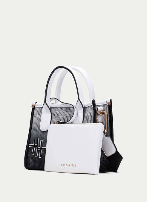 HSP 1434-220 BLK WHITE Tote bag