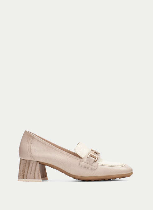 HSP 3425-280 TAUPE LATTE  HEEL LOAFER