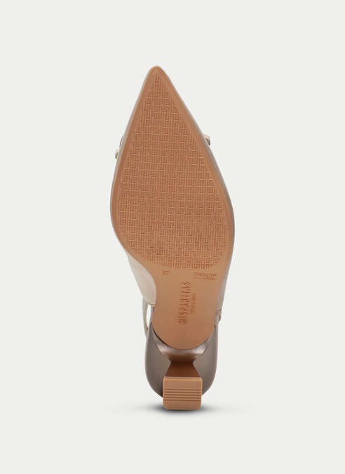 HSP 3428-280 NOVA TAUPE SLINGBACK PUMP
