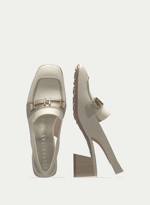 HSP 5424-280 LATTE CERVO LOAFER SLINGBACK