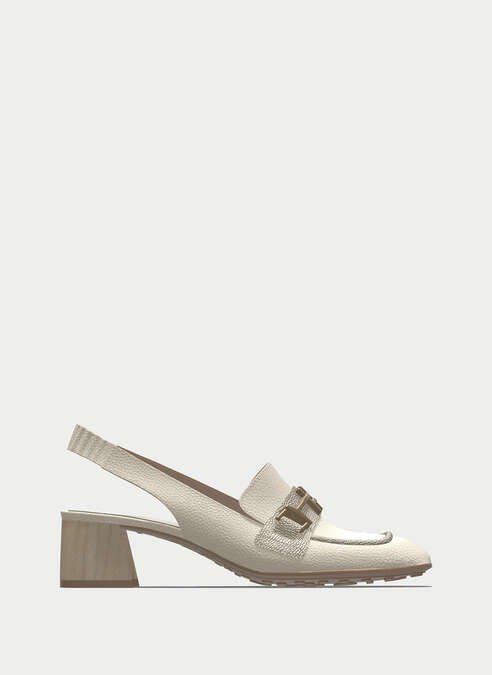 HSP 5424-280 LATTE CERVO LOAFER SLINGBACK