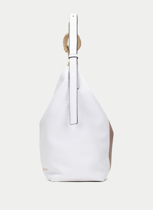 HSP 5437-220 SAMBA TAUPE WHITE  Hobo Bag