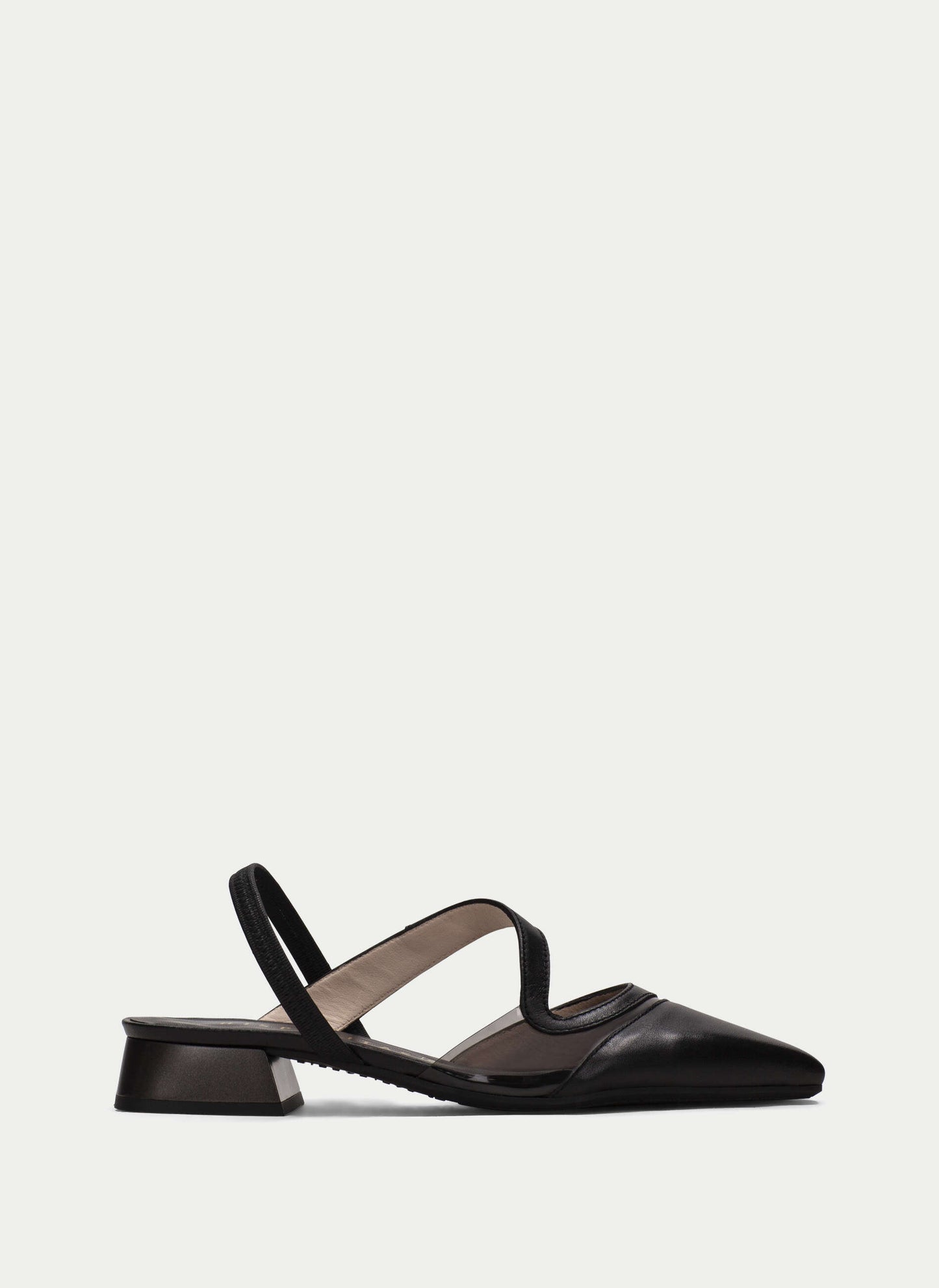 HSP 1342-250 Flat Shoe Dali Black