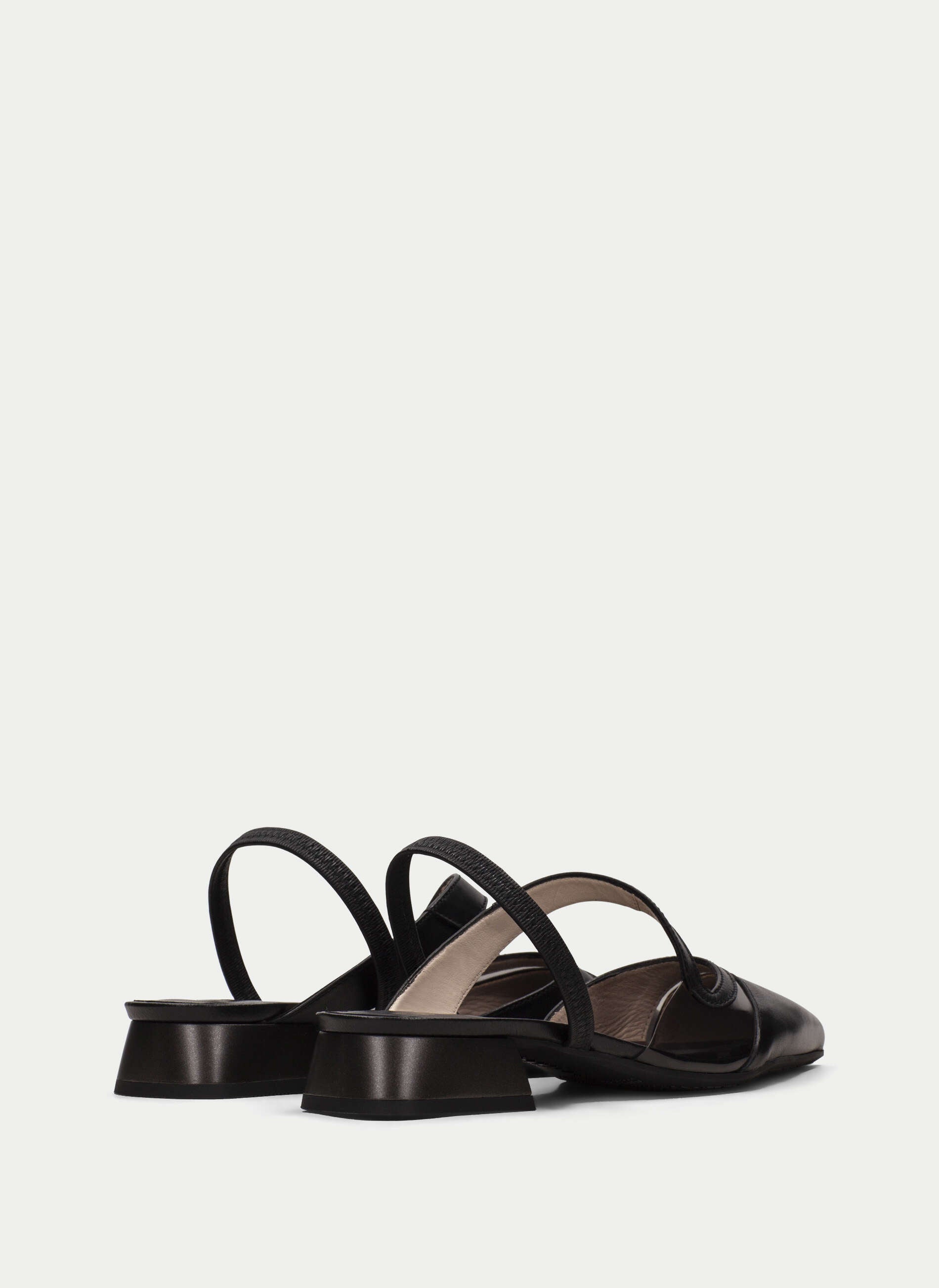 HSP 1342-250 Flat Shoe Dali Black