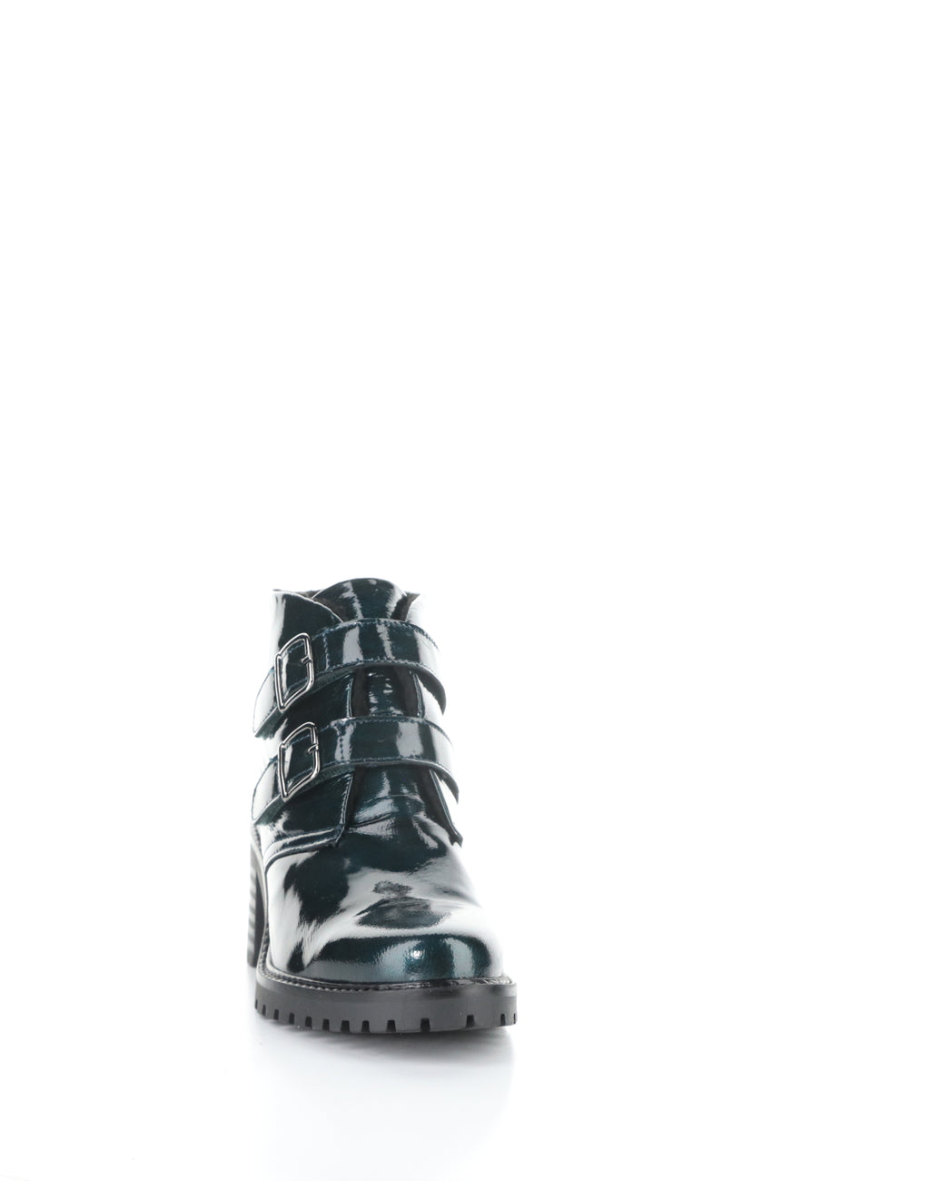 BC ISSEY-295 DARK GREEN PATENT LEATHER