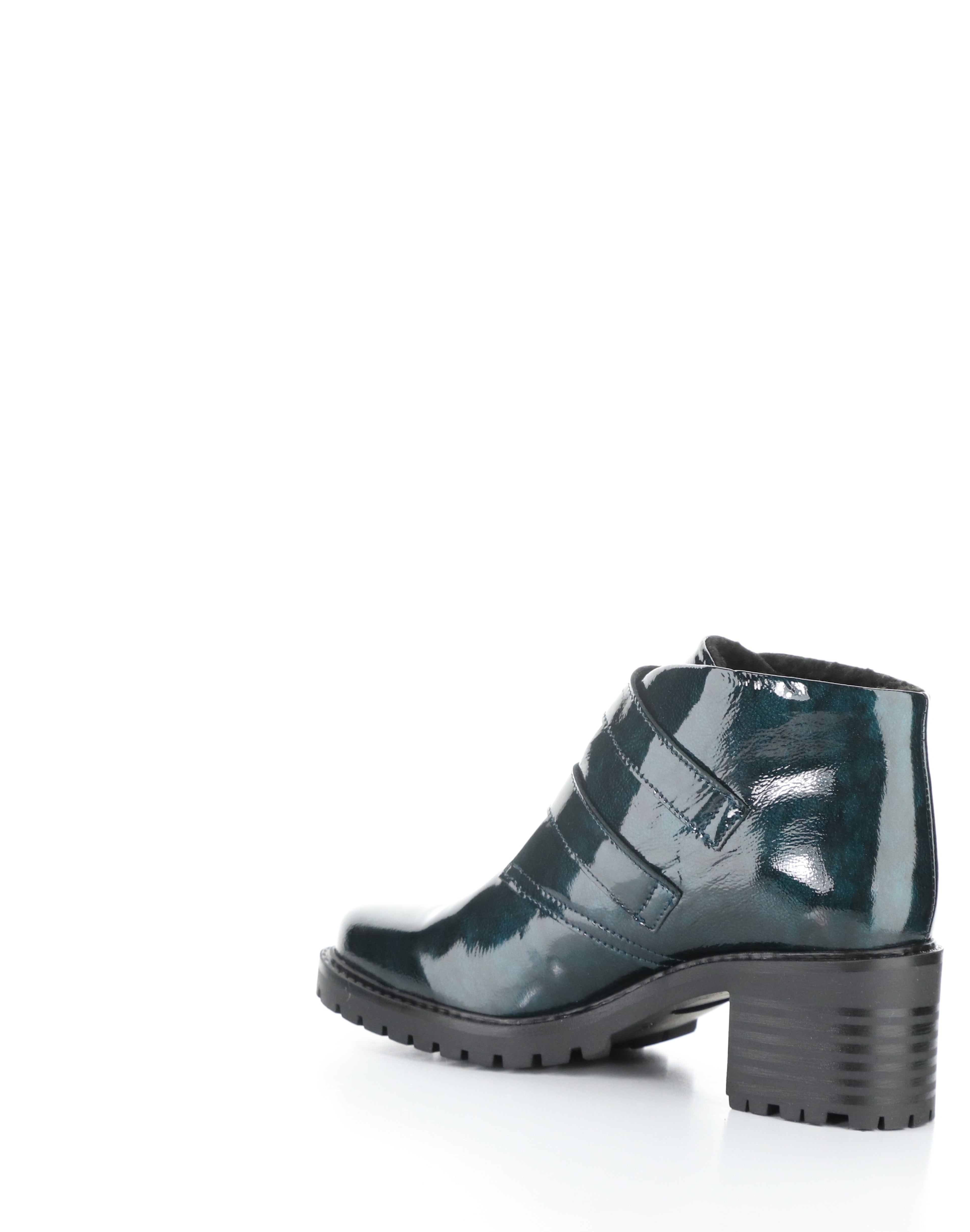 BC ISSEY-295 DARK GREEN PATENT LEATHER