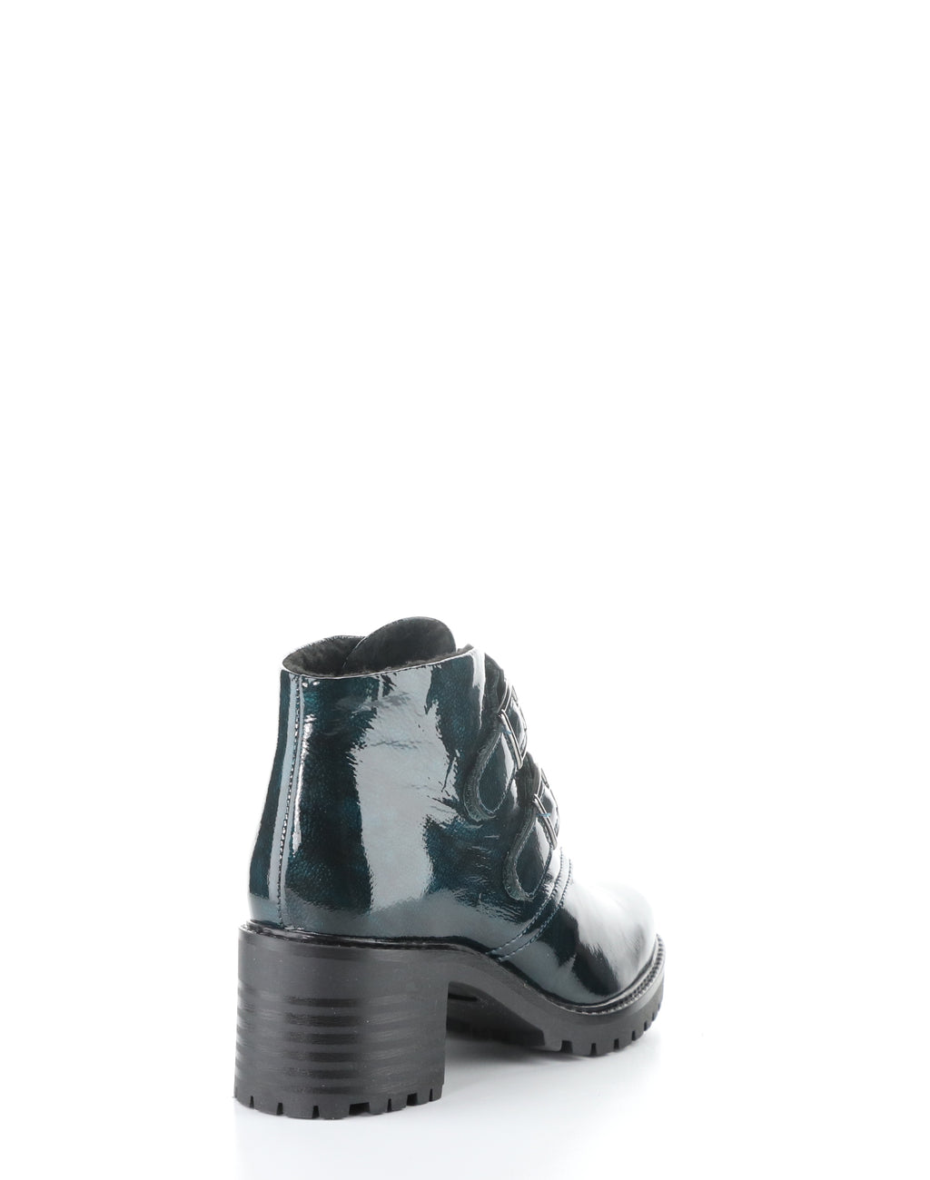 BC ISSEY-295 DARK GREEN PATENT LEATHER