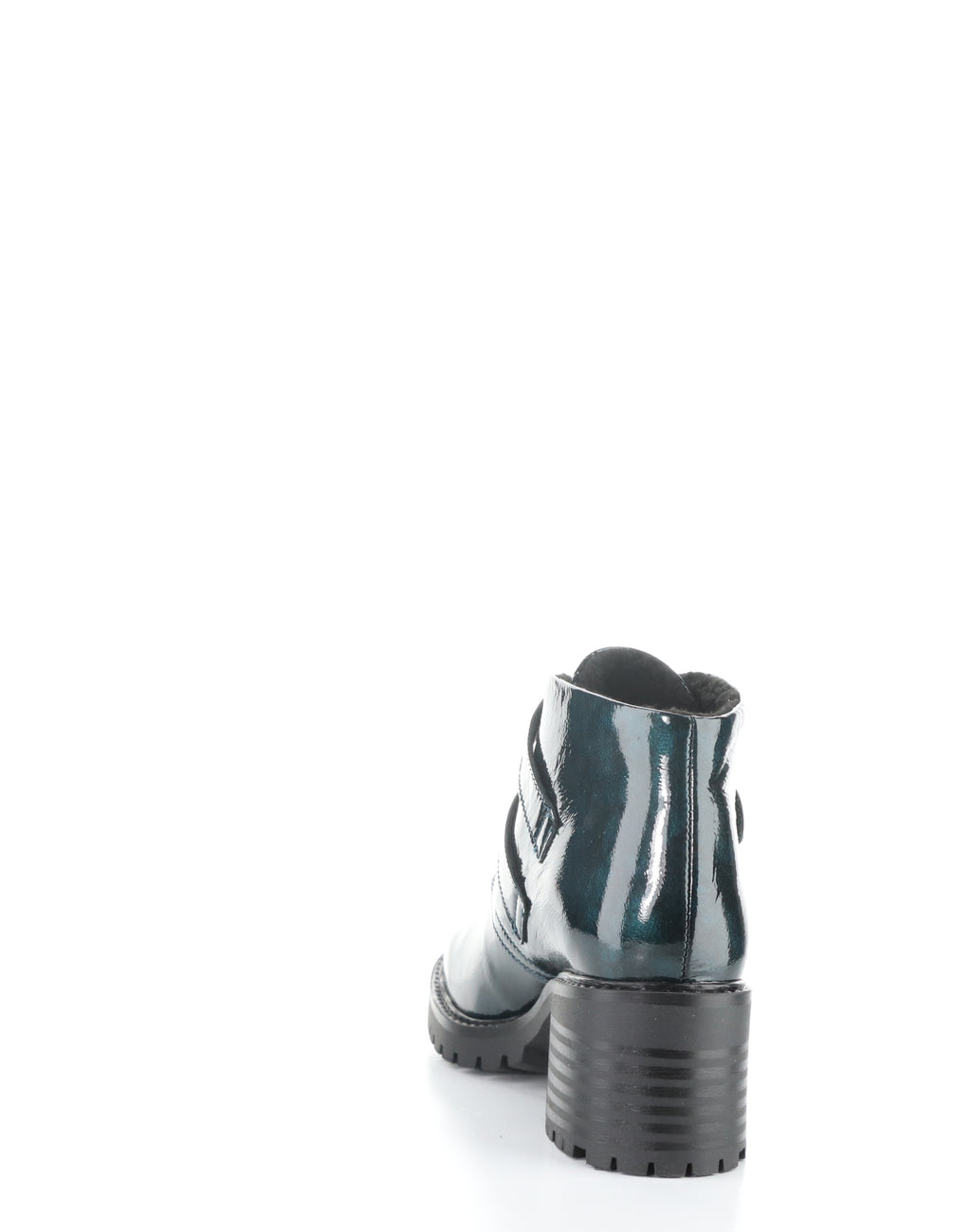 BC ISSEY-295 DARK GREEN PATENT LEATHER