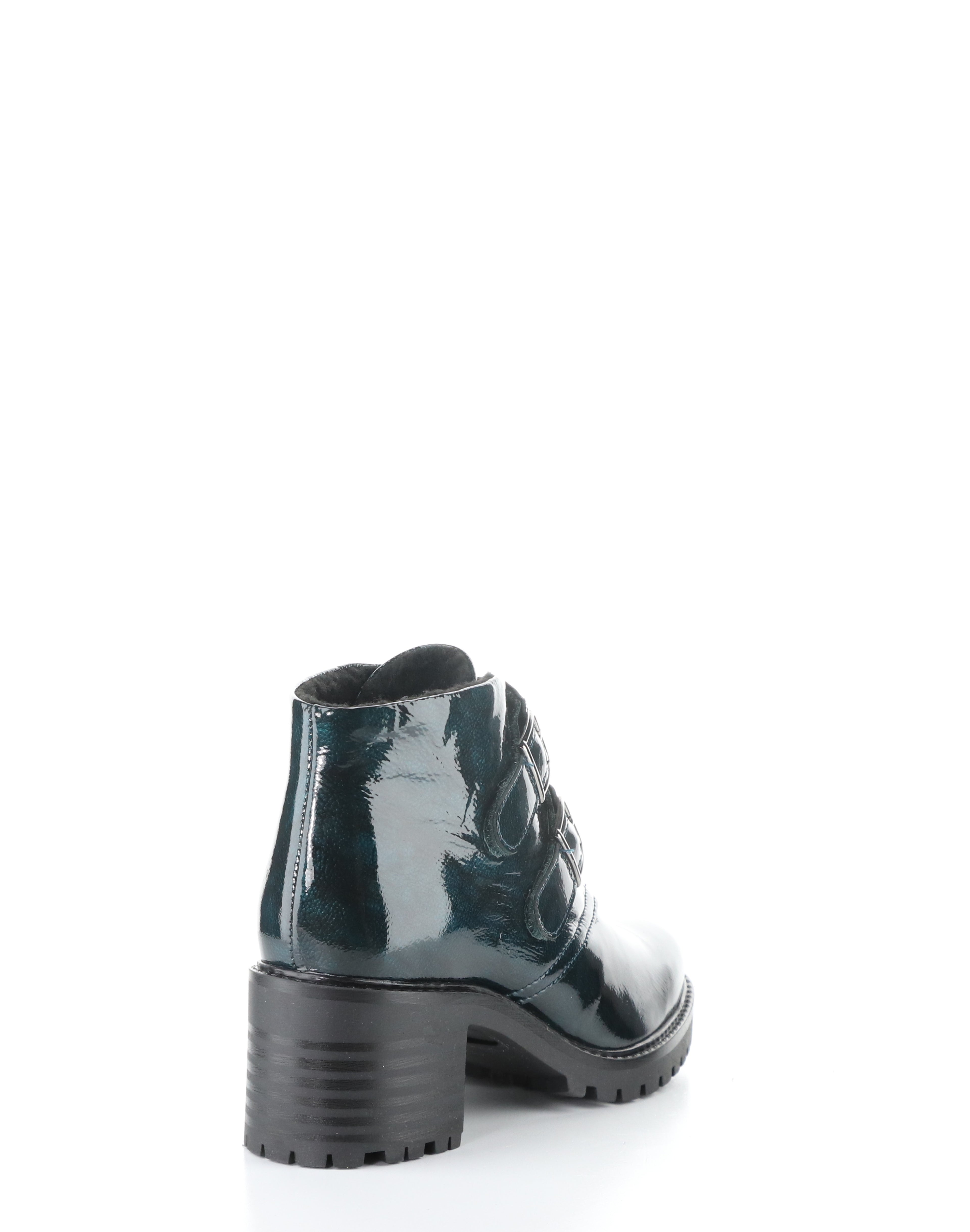 BC ISSEY-295 DARK GREEN PATENT LEATHER