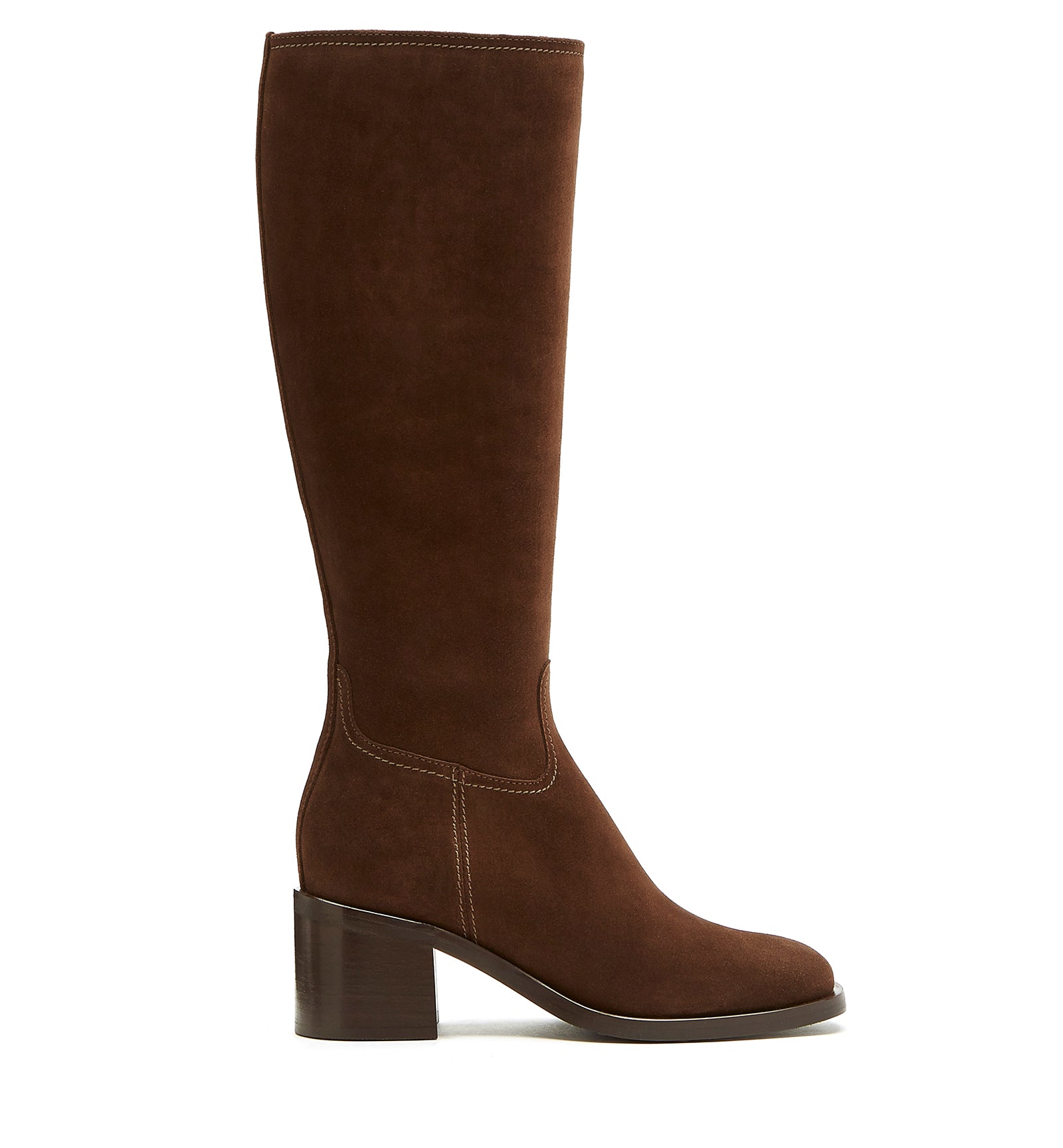 LC JACK-625 BRUNETTE SUEDE KNEE HIGH BOOT