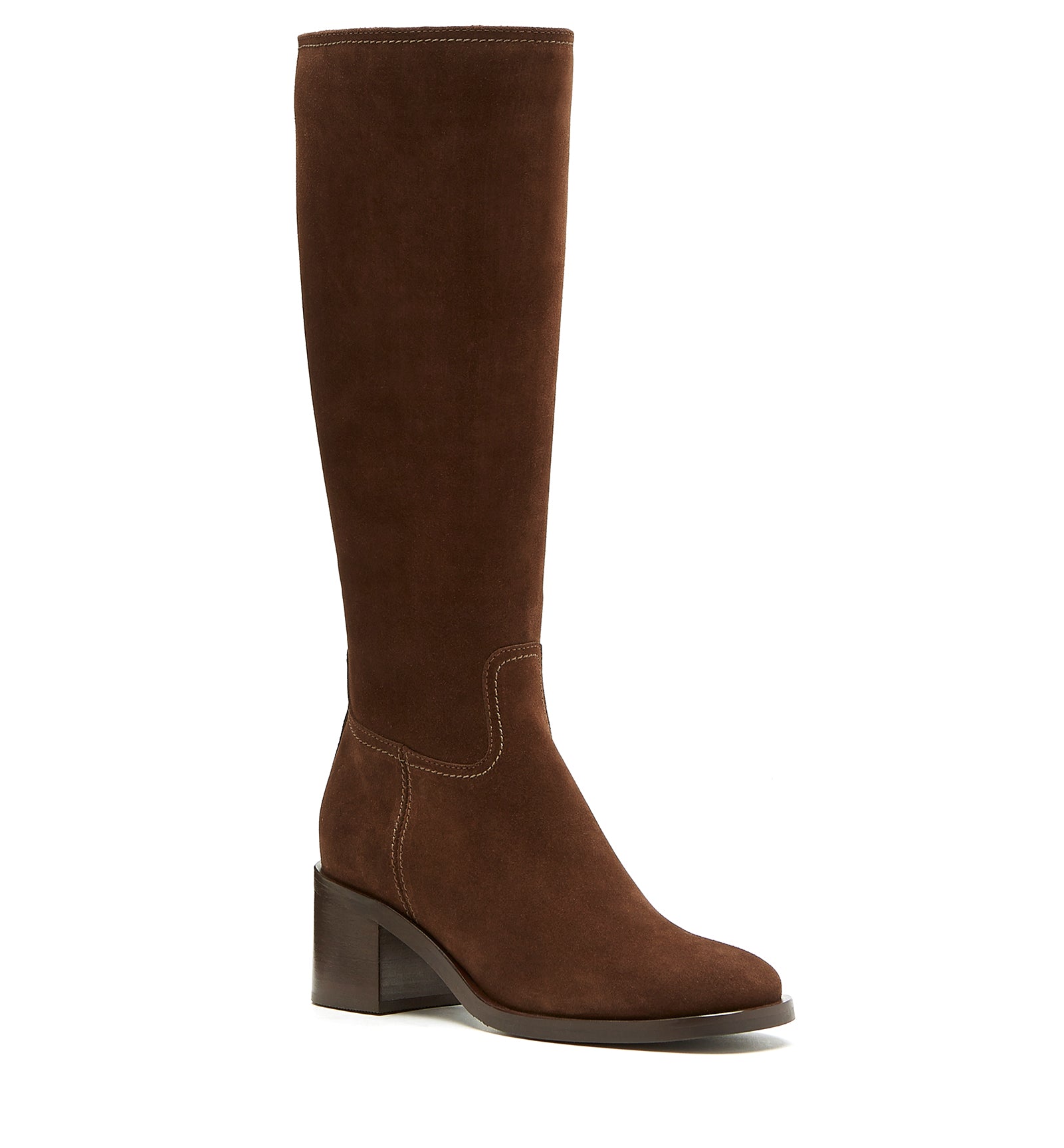 LC JACK-625 BRUNETTE SUEDE KNEE HIGH BOOT