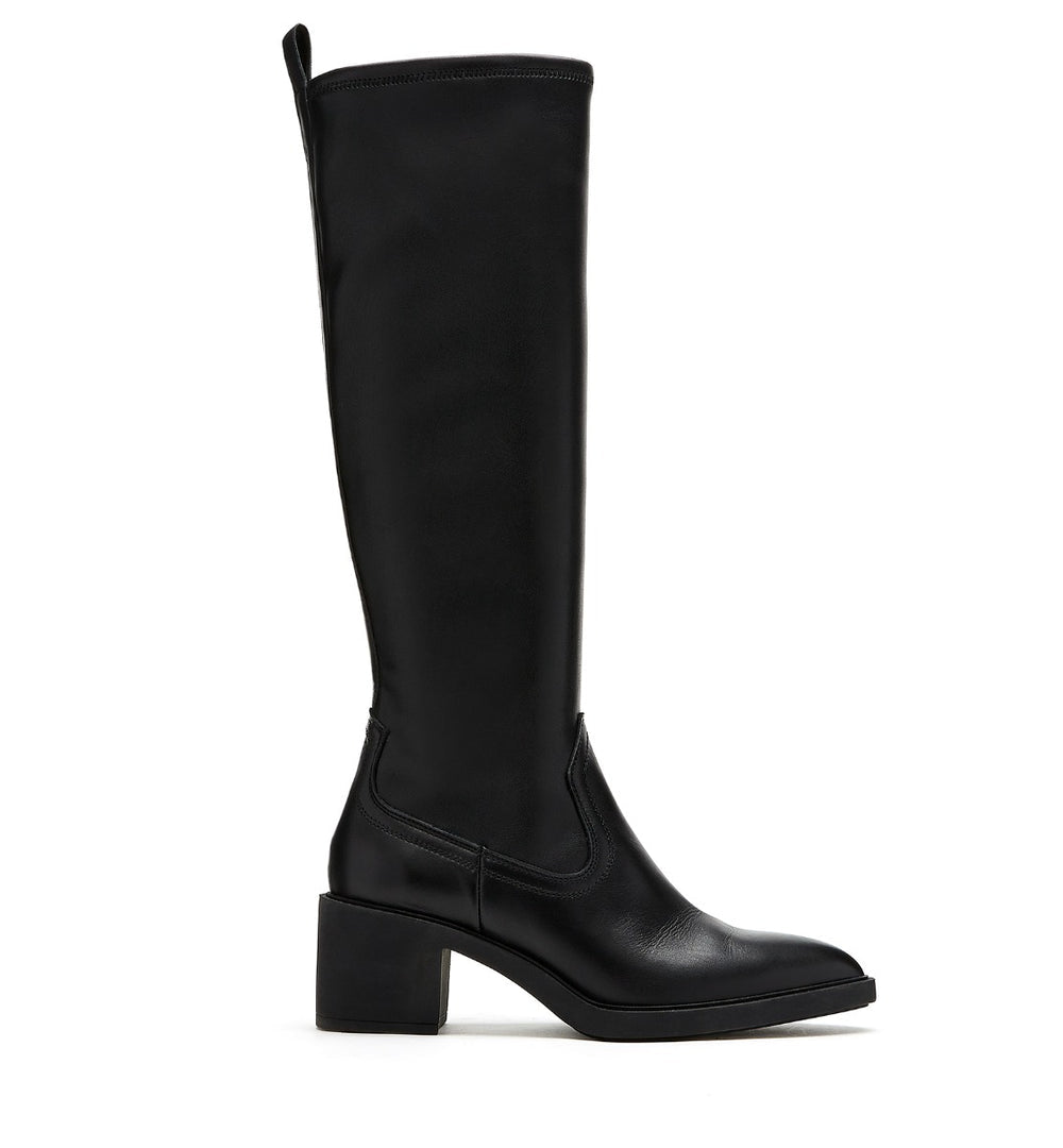 LC PATON BLACK LEATHER BOOT