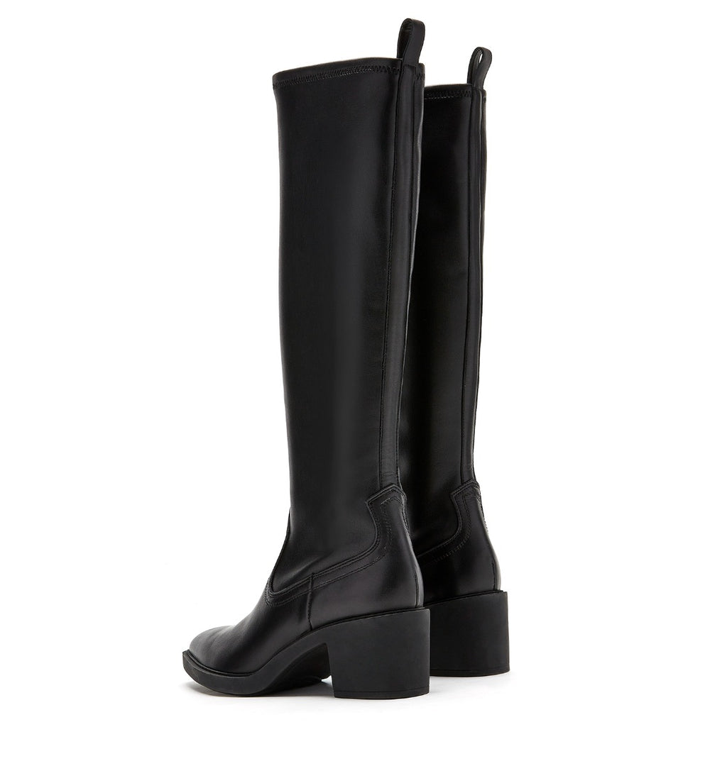LC PATON BLACK LEATHER BOOT