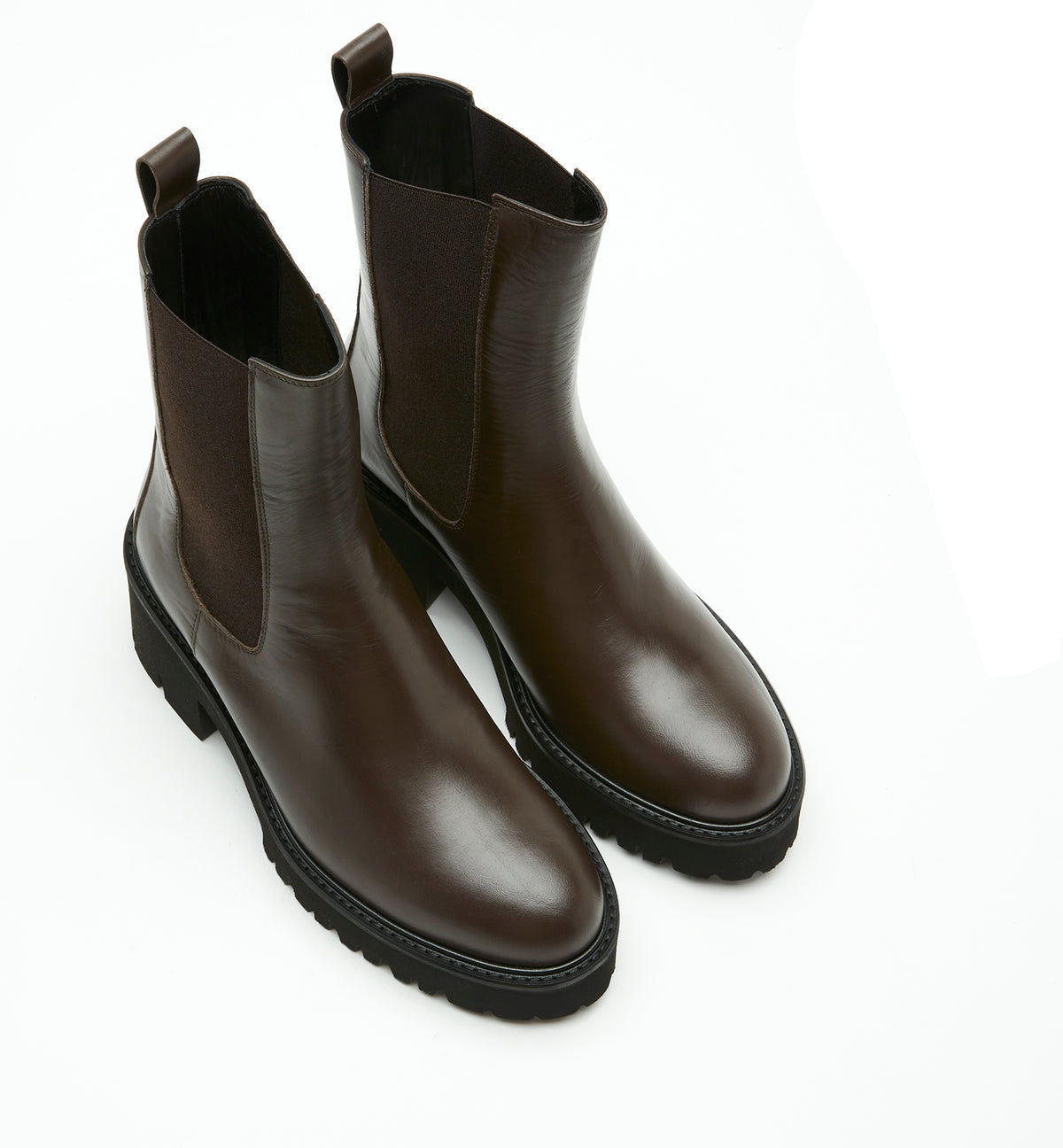 LC TEDDY BROWN LEATHER BOOTIE