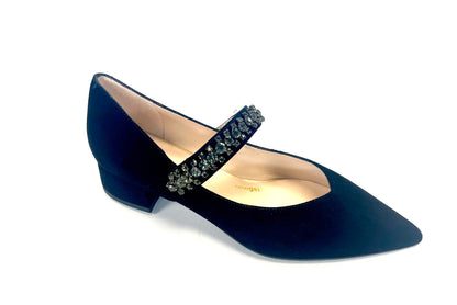 LDI AMIN-335 BLACK SUEDE