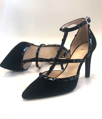 LDI RUSETTI-350 BLACK SUEDE