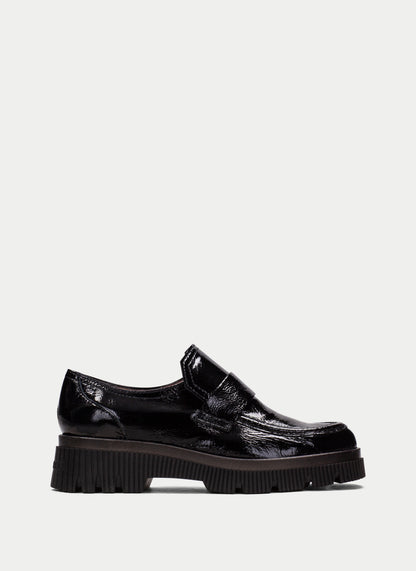 HSP 0359-280 MEGAN BLACK PATENT LOAFER