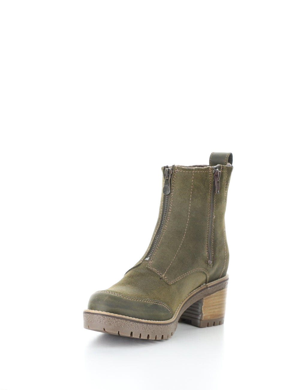 BC MUNRO-325 OLIVE SUEDE