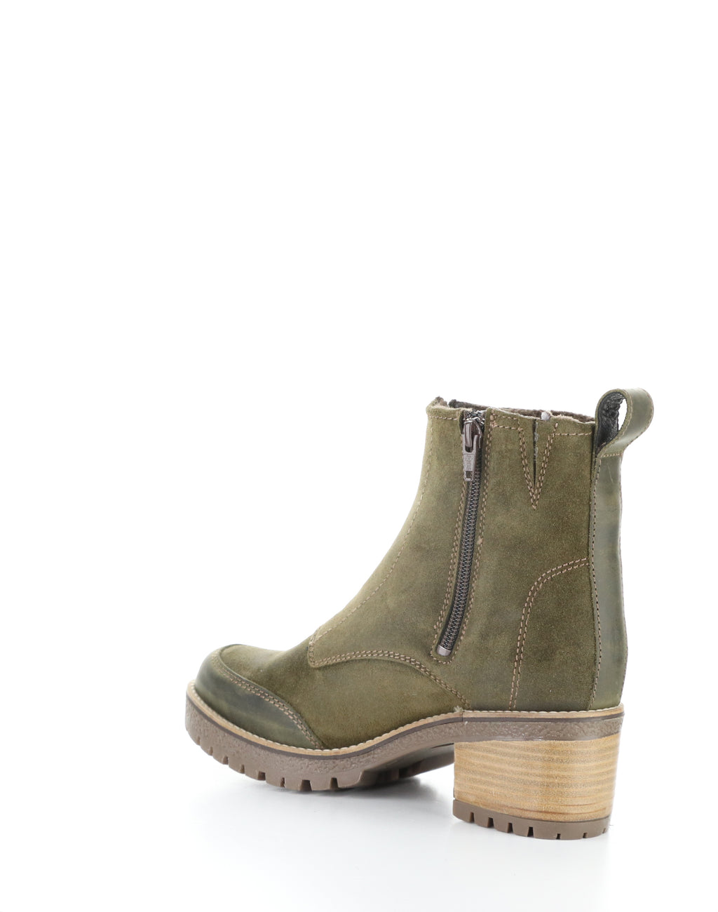 BC MUNRO-325 OLIVE SUEDE