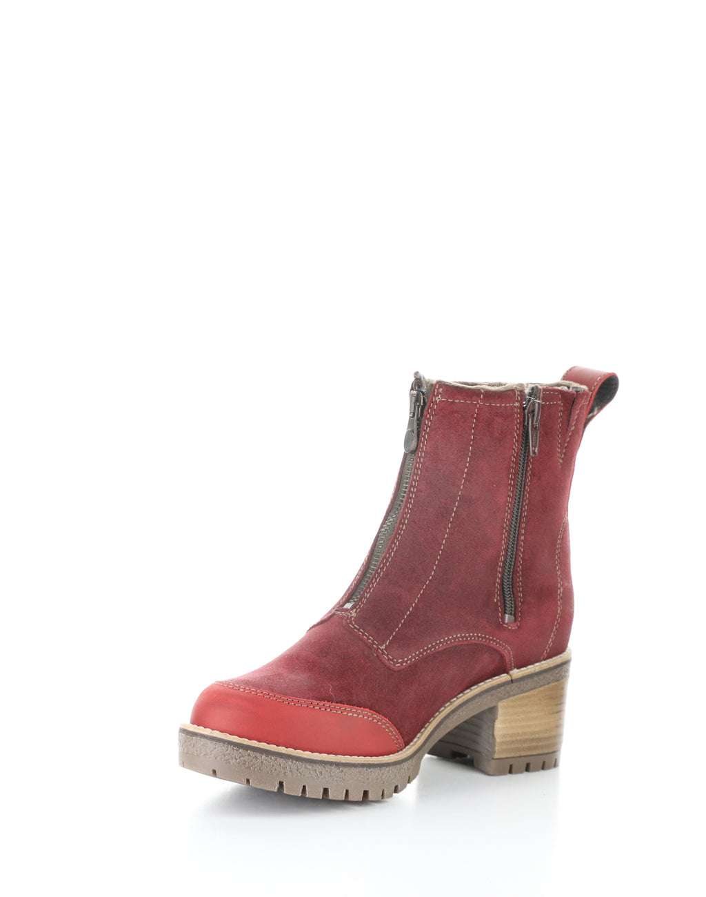 BC MUNRO-325 RED SANGRIA SUEDE